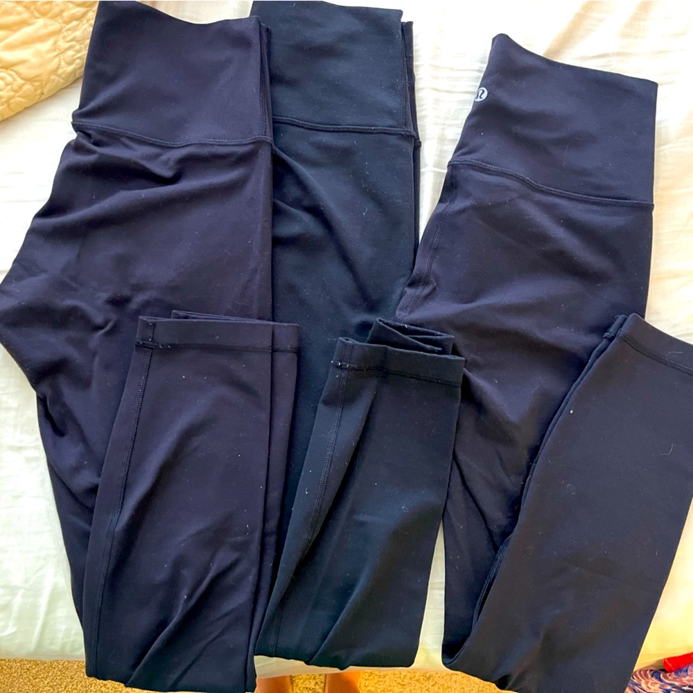 Lululemon Wunder Under high waist THREE PACK